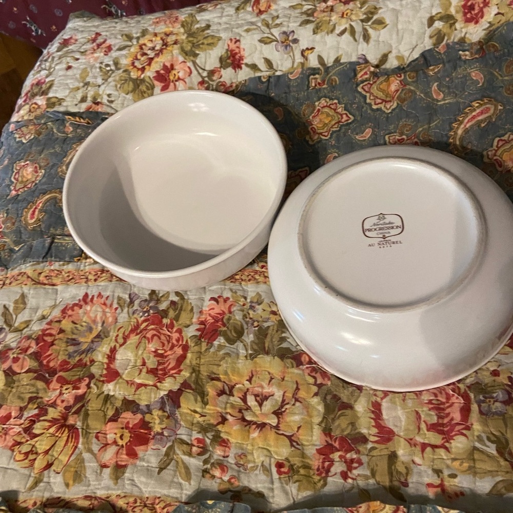Set of 2 Nortake Au Naturel Vegetable Bowls
